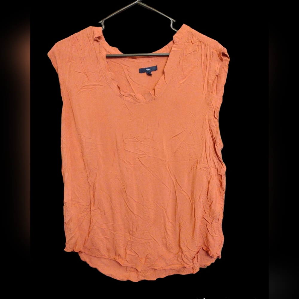 Gap XL orange blouse